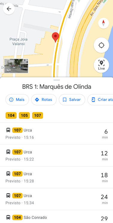 Aplicativo Google Maps