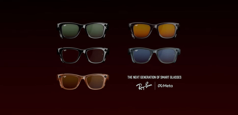 Meta revela nova geração de óculos inteligentes em parceria com Ray-Ban