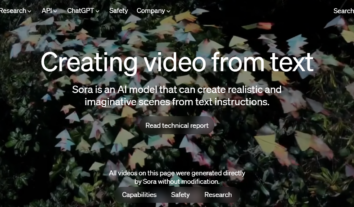 OpenAI revela Sora: ferramenta revolucionária que gera vídeos incríveis a partir de textos