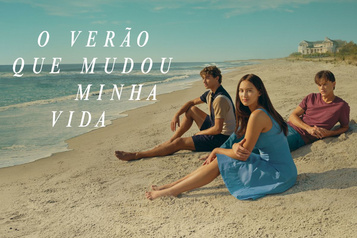 A imagem mostra os principais personagens da série 